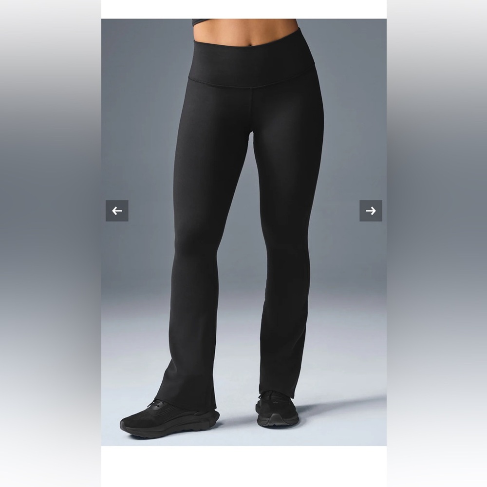 Airbrush High-Waist Bootcut Legging